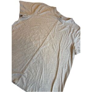 Amazon Workout Women's Short Sleeve T-shirt Oatmeal XXL